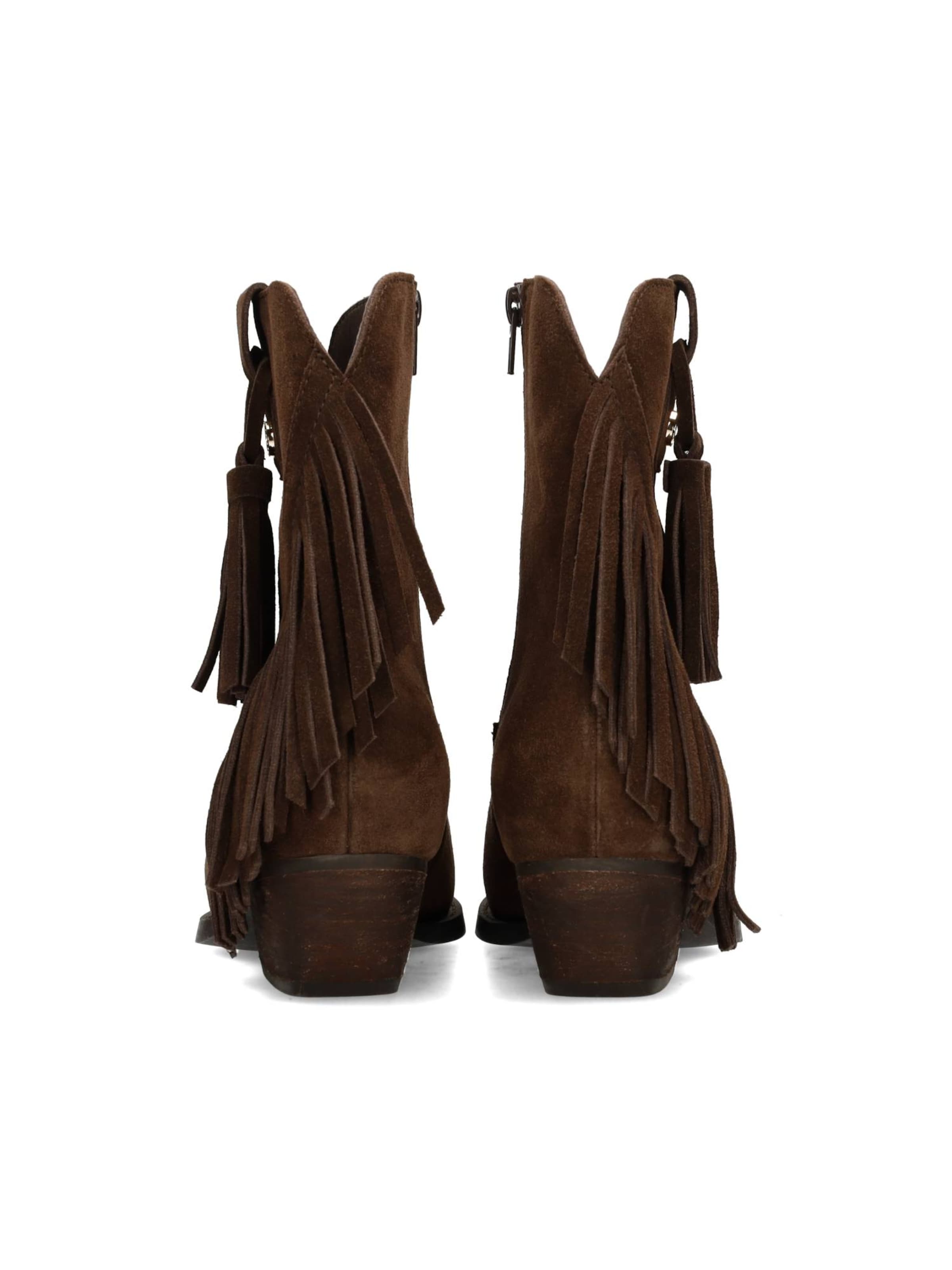 Bottes de cowboy 'Beth' Haboob en marron