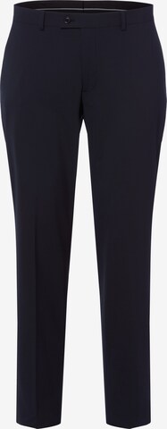 Pantalon à plis Finshley & Harding en bleu : devant