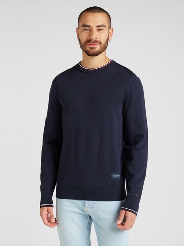 TOMMY HILFIGER Pullover in Blau: Vorderseite