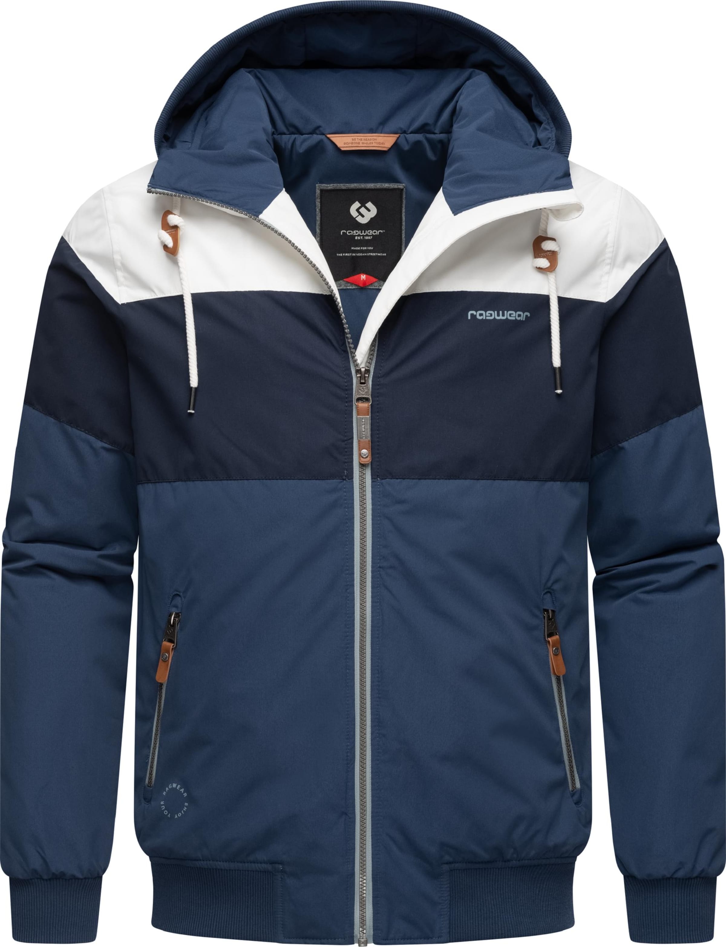 Ragwear Outdoor jacket in Blue: front