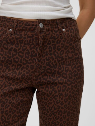 VERO MODA - Tapered Vaquero 'VMTessa' en marrón