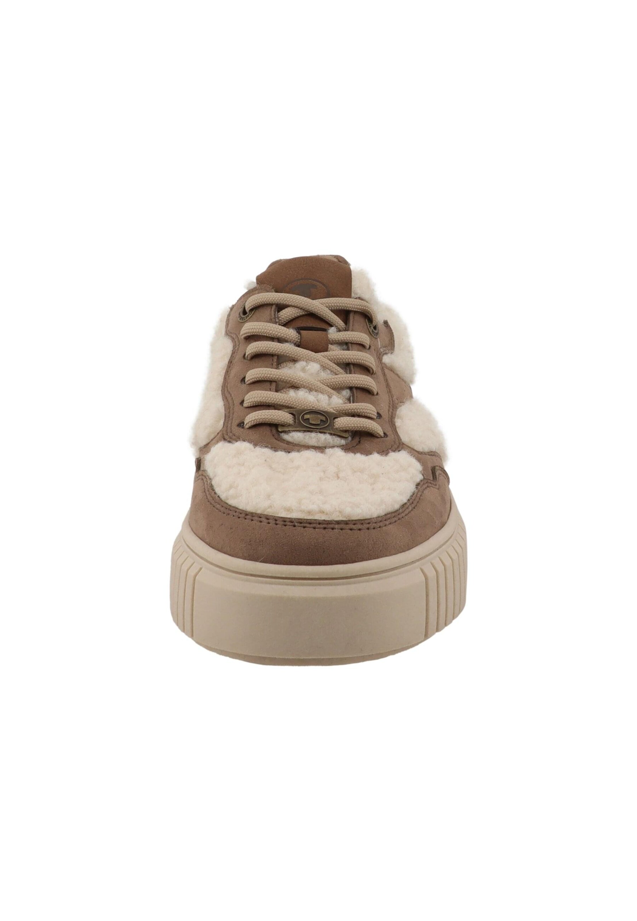 TOM TAILOR Sneakers laag in Bruin