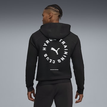 PUMA Sweatshirt 'Puma x Hyrox Cloudspun' in Schwarz: Vorderseite