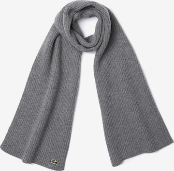 LACOSTE Scarf '1VQ' in Grey: front