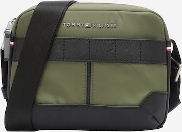 TOMMY HILFIGER Crossbody bag in Green: front