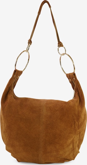 HARPA Schultertasche 'BOHO' in cognac / gold, Produktansicht