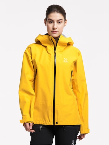 Haglöfs Outdoor Jacket 'Roc GTX' in Yellow: front