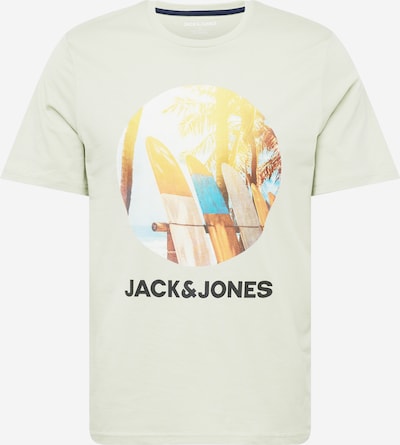 JACK & JONES Shirt 'NAVIN' in Light beige / Light yellow / Pastel green / Black, Item view