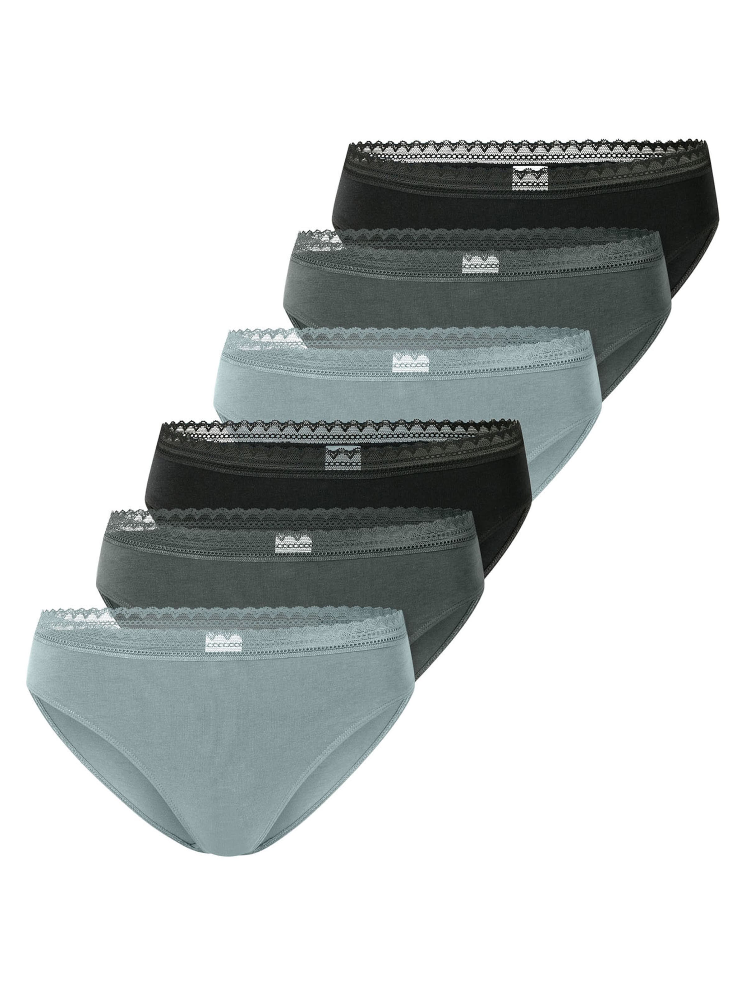 Slip 'Modern Multipacks' SCHIESSER en gris : devant