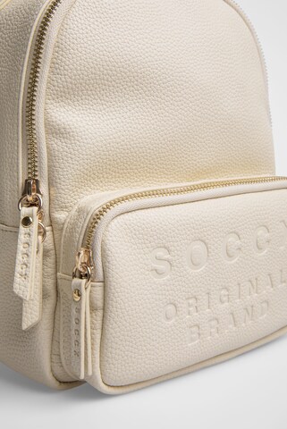 Soccx Backpack in Beige