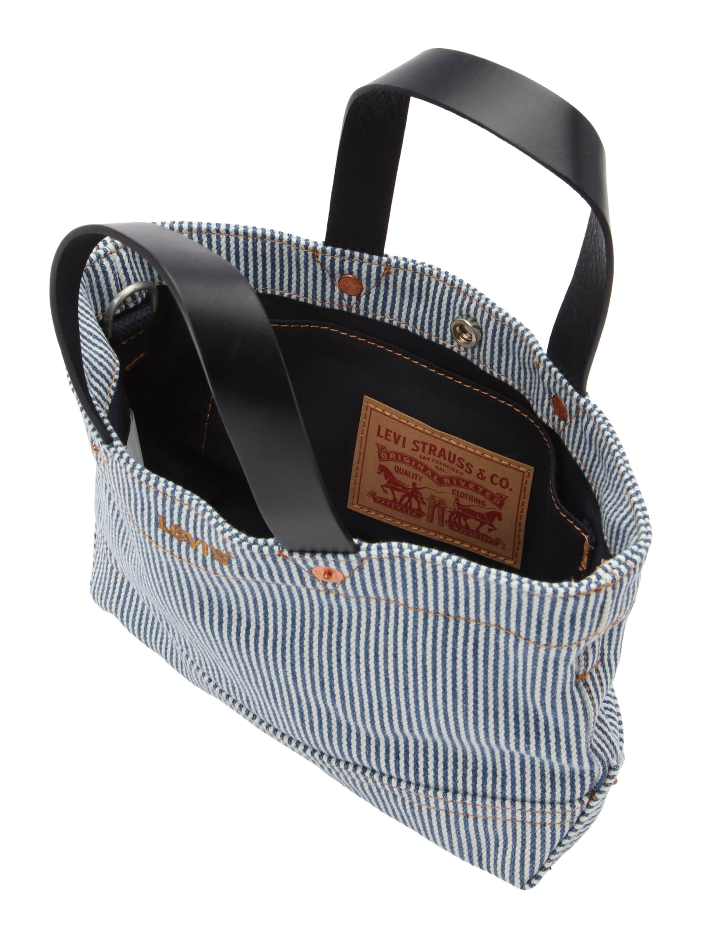 Plase de cumpărături 'Heritage' de la LEVI'S ® pe albastru: sus