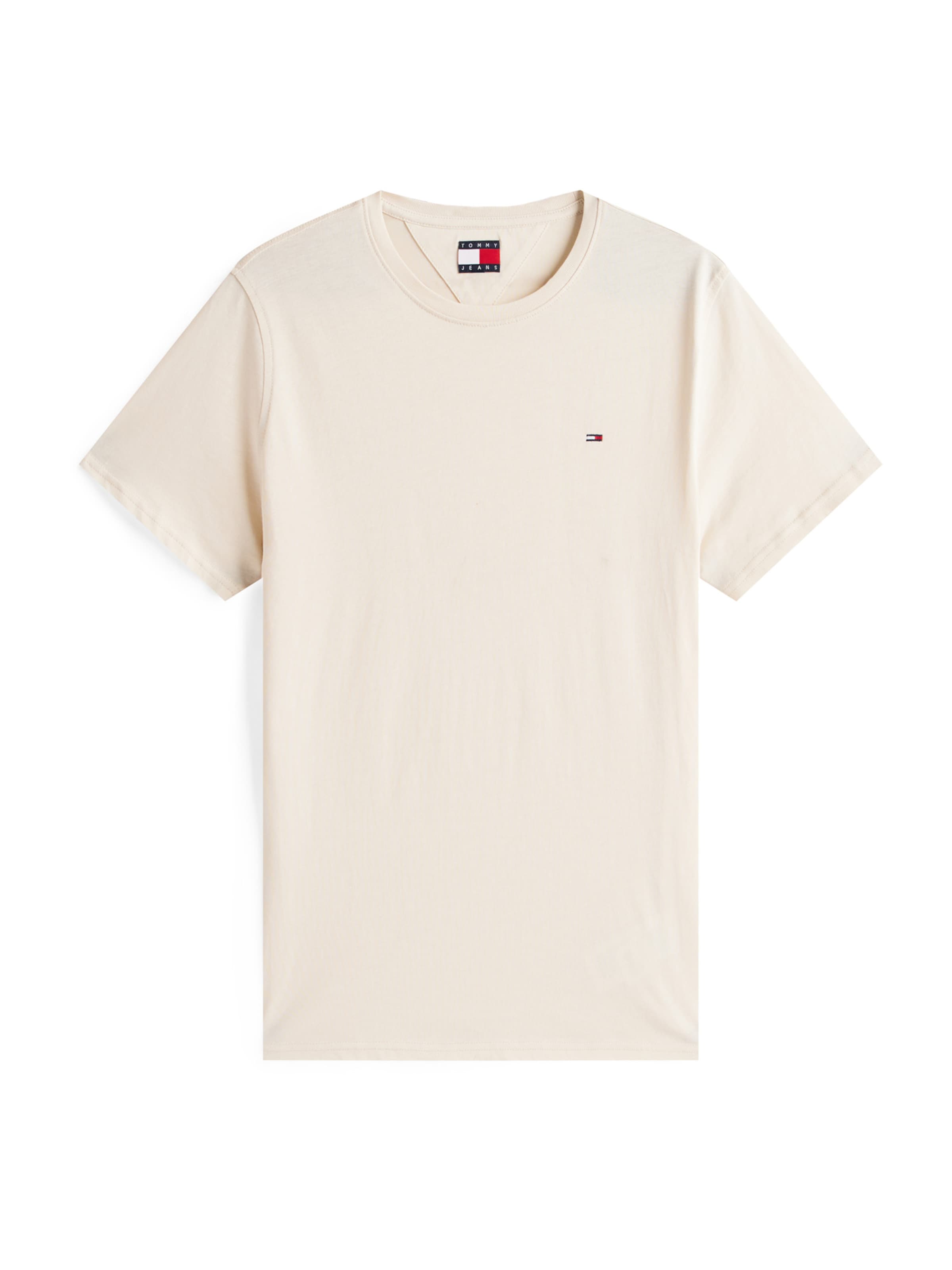 Tommy Jeans Футболка в Бежевый: спереди