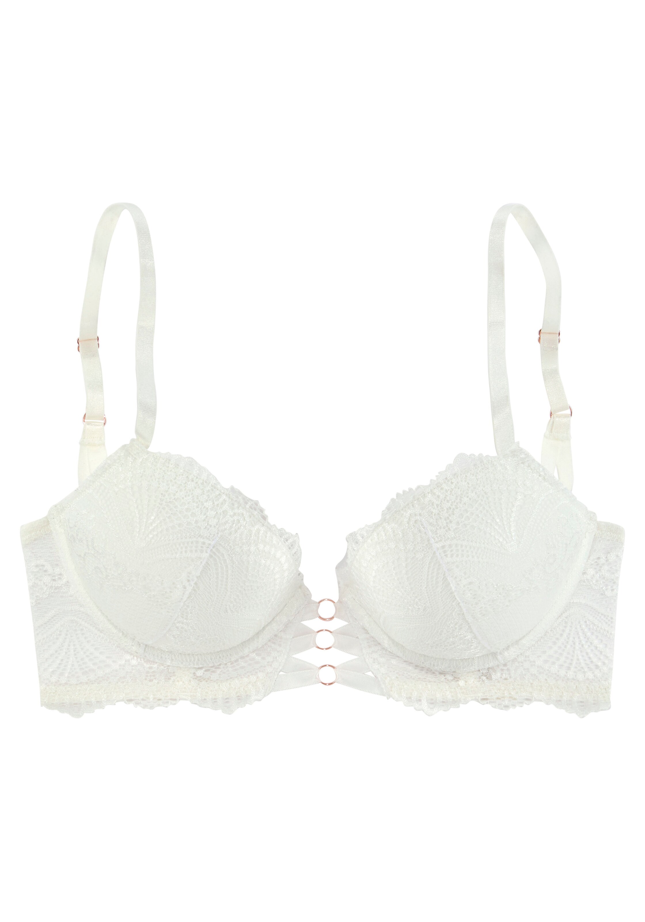 LASCANA Nedrček | bela barva: sprednja stran