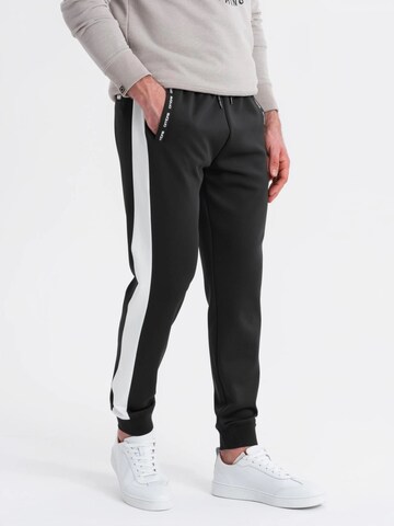 Ombre Regular Sports trousers in Black