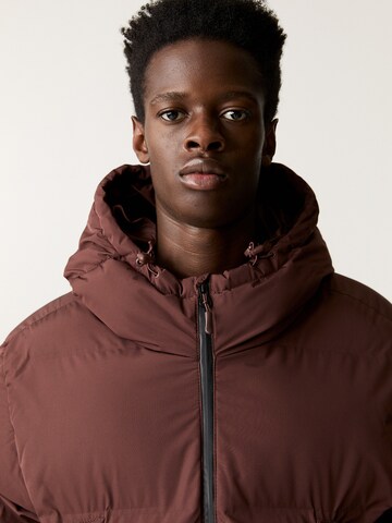 Pull&Bear Winter jacket in Red