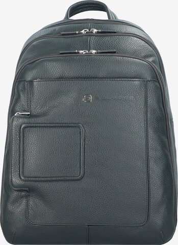 Piquadro Backpack 'Vibe' in Blue: front