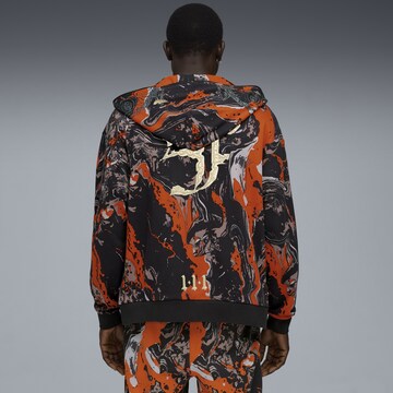 PUMA Sports sweat jacket 'Lafrance Heem Era' in Orange