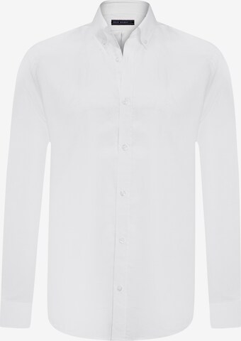 Coupe regular Chemise Felix Hardy en blanc : devant