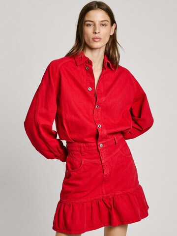 Abito 'Melissa' di Pepe Jeans in rosso: frontale