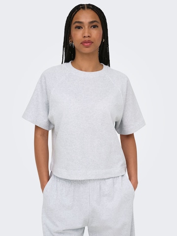 Sweat-shirt 'ONLOfelia' ONLY en gris