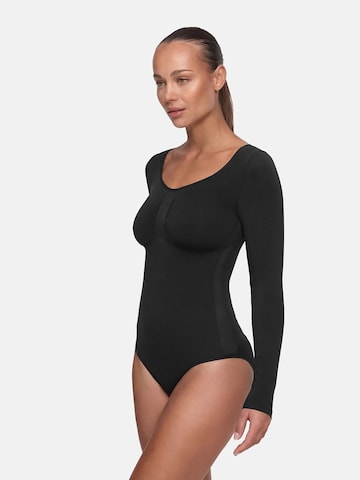 cfab Shapingbody 'Bodysuit Sculpting Shapewear Longsleeve mit Slip' i svart