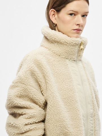 Barbour Fleecejacke 'Brawby' in Beige