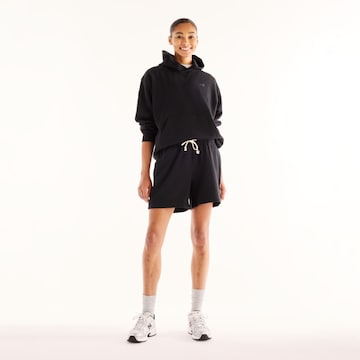 new balance - Regular Calças 'Athletics French Terry Short' em preto