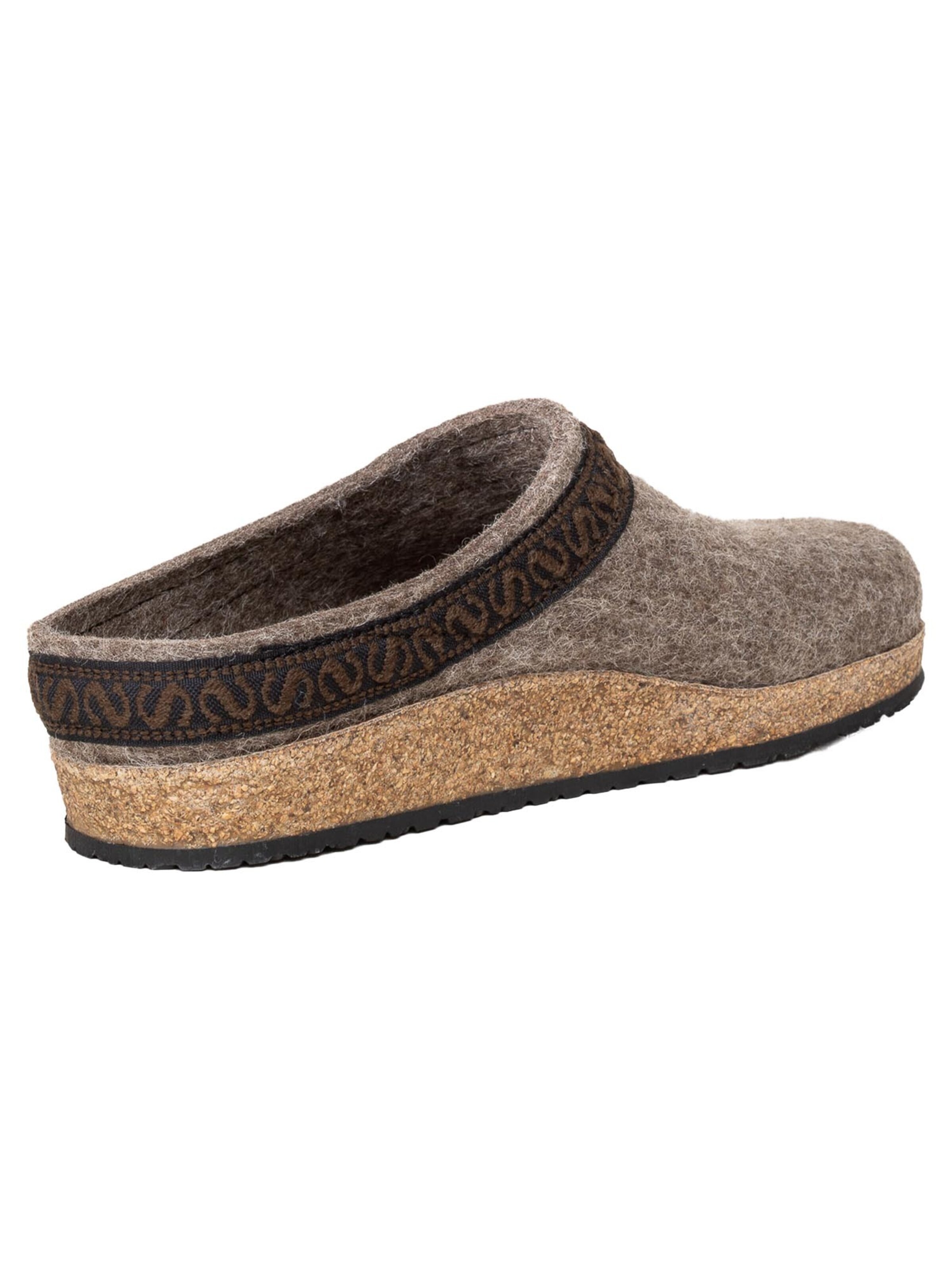 Stegmann Clogs 'Filz' in Brown