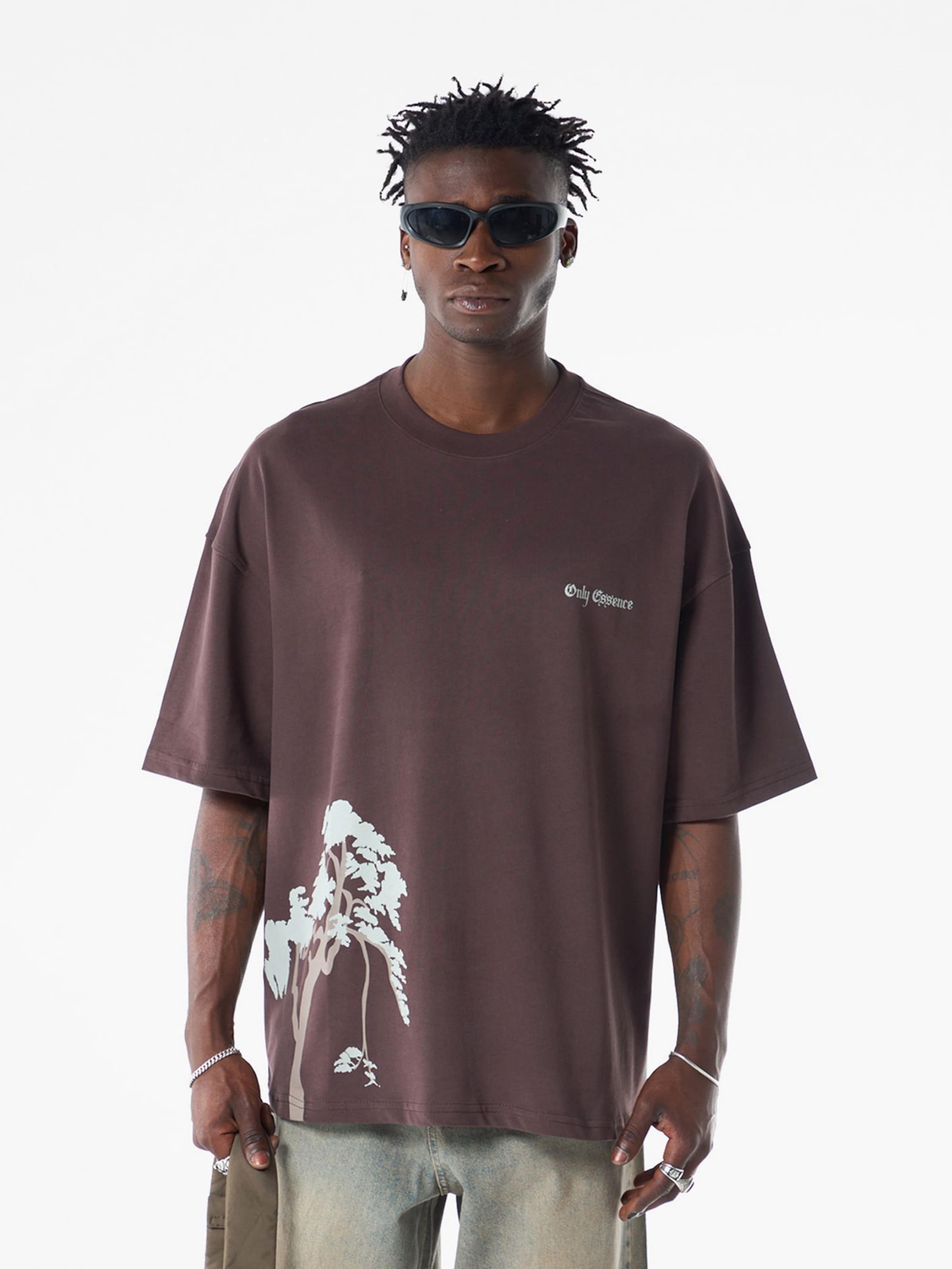 brūns VAMOS CLO T-Krekls: no priekšpuses