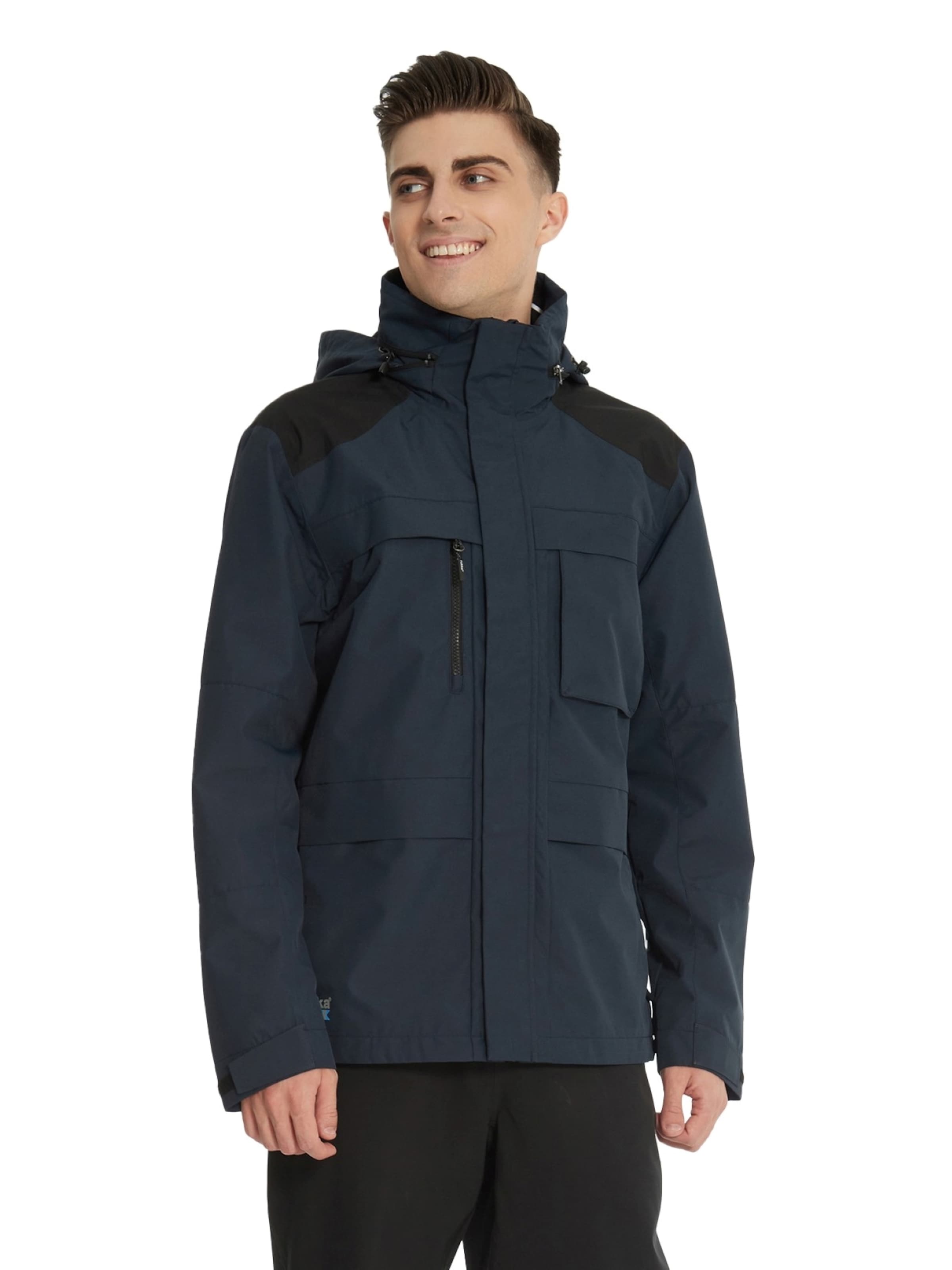 Rukka Udendørsjakke 'Pihlaus' i blå: forside