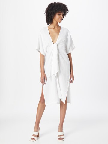 Gina Tricot - Kimono 'Stina' em branco: frente