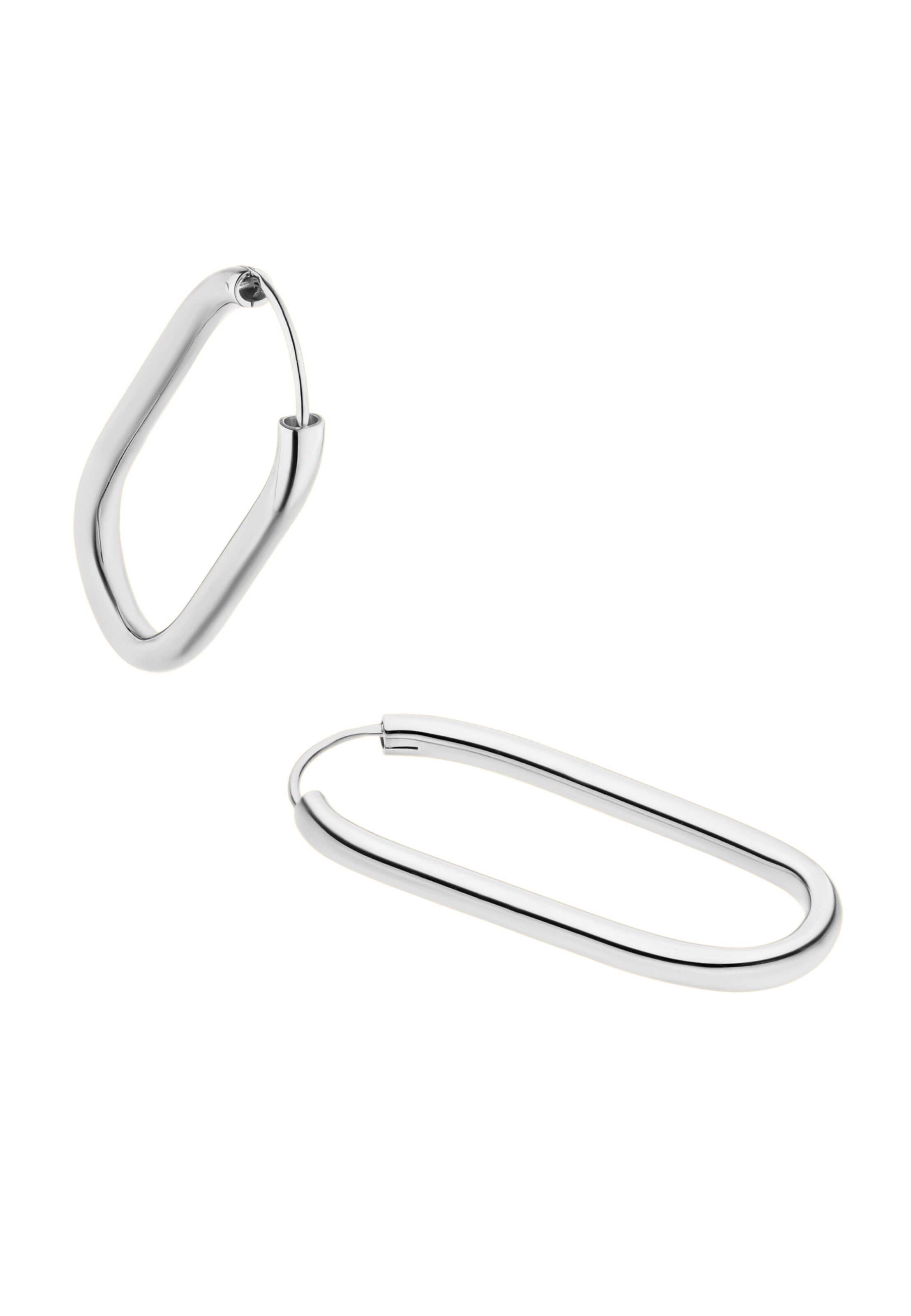 Nana Kay Earrings 'Solid Flair' in Silver