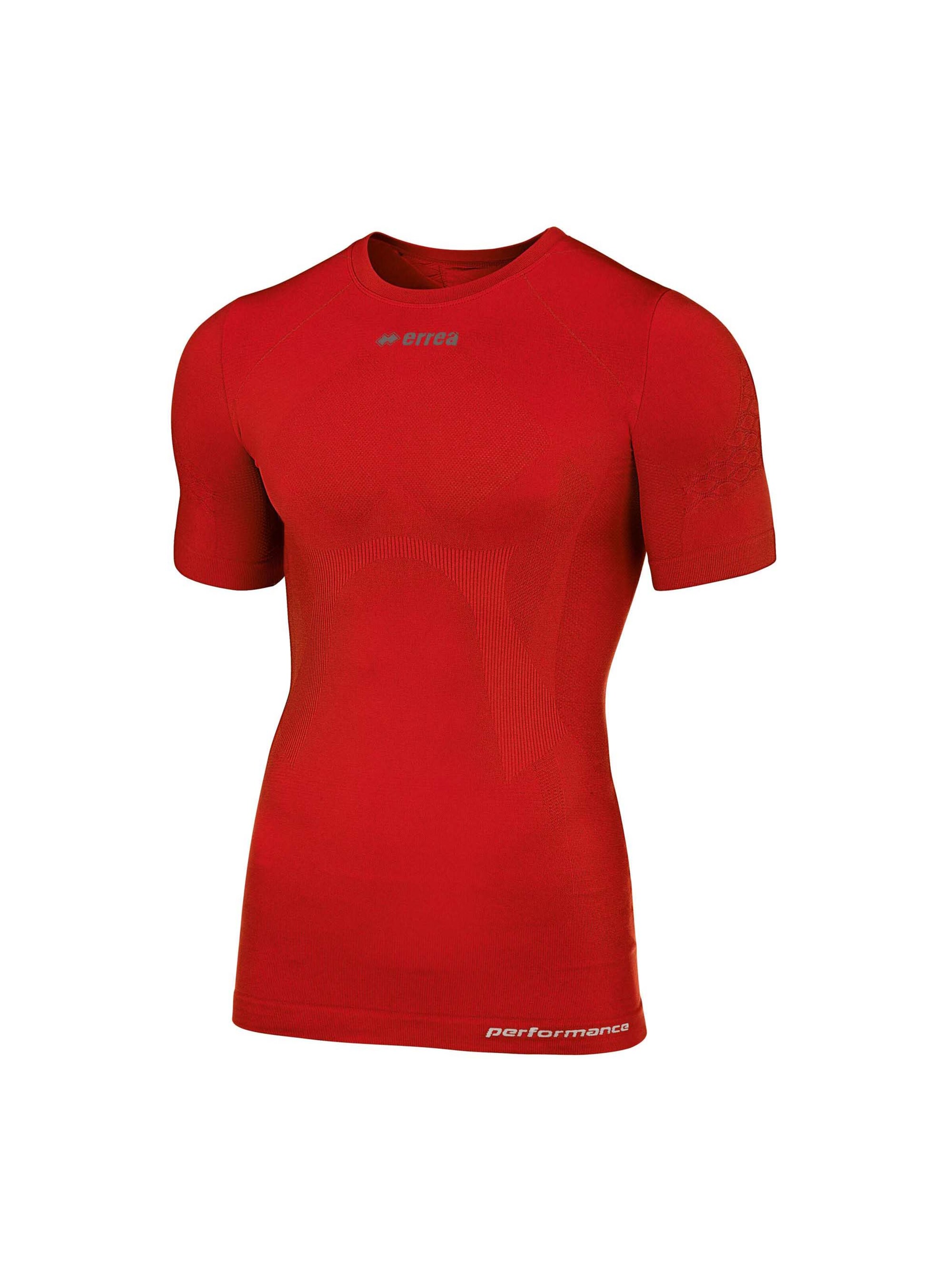 T-Shirt fonctionnel 'David' Errea en rouge : devant