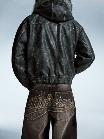 Baggy Jean Bershka en noir