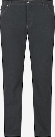 Charles Colby Loose fit Pants ' Baron Luke ' in Grey: front