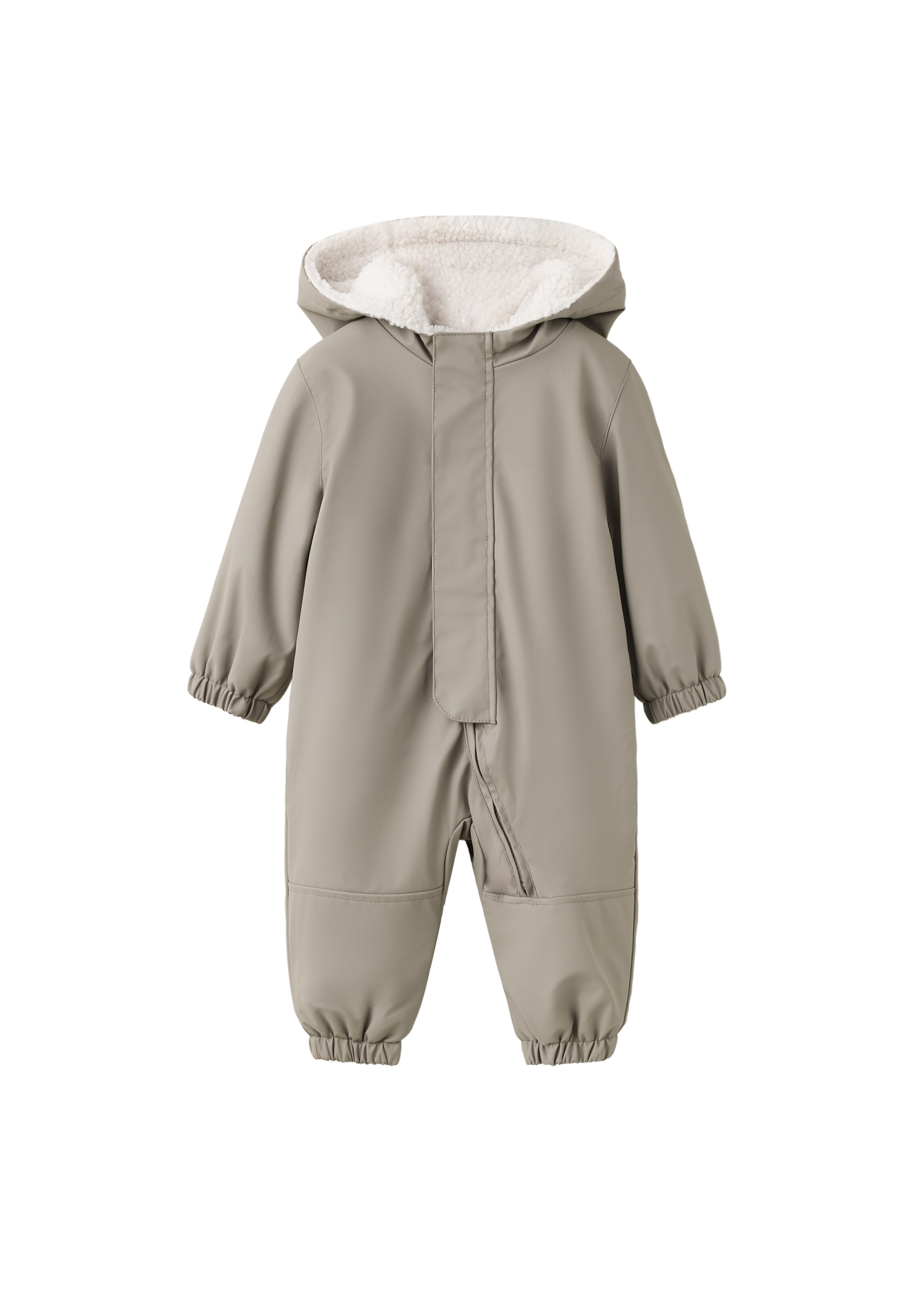 MANGO KIDS Overal - Hnedá: predná strana