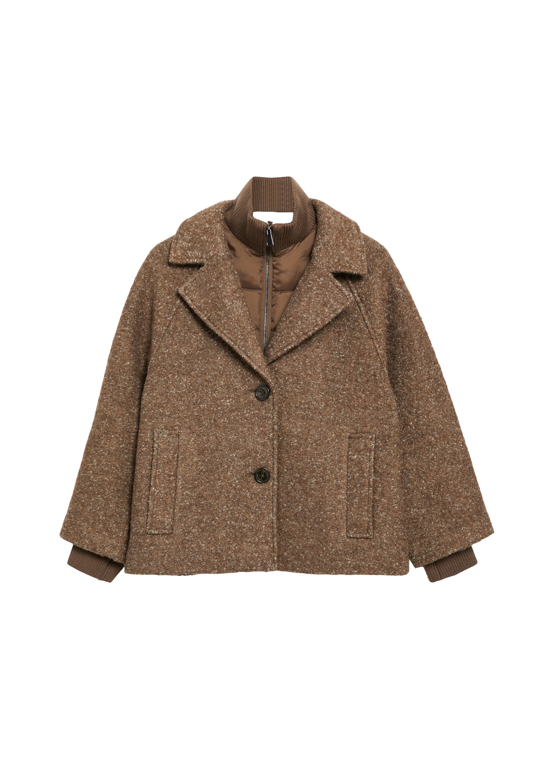 s.Oliver Jacke in Braun: Vorderseite