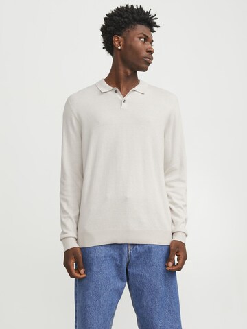 JACK & JONES Shirt in Grijs: voorkant