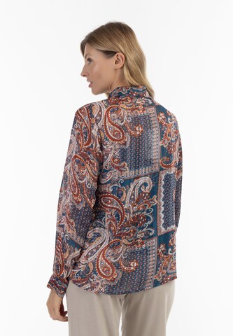 Usha Blouse in Blauw