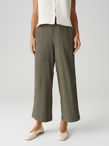 Wide Leg Pantalon OPUS en vert : devant