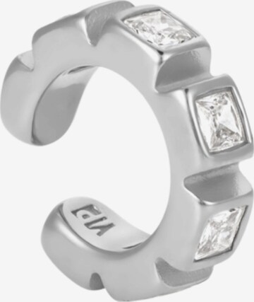YParis - Pendientes 'Ear cuff Loki L G' en plata: frente