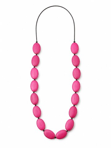 COLLEZIONE ALESSANDRO Necklace 'Charu' in Pink: front