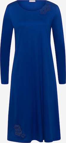 Hanro Nightgown 'Naila' in Blue: front