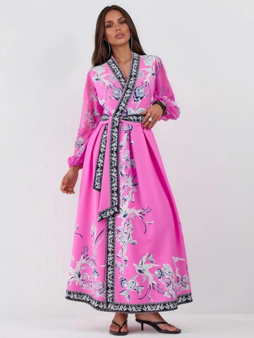 MSN Collection Maxi Kleid in Weiß