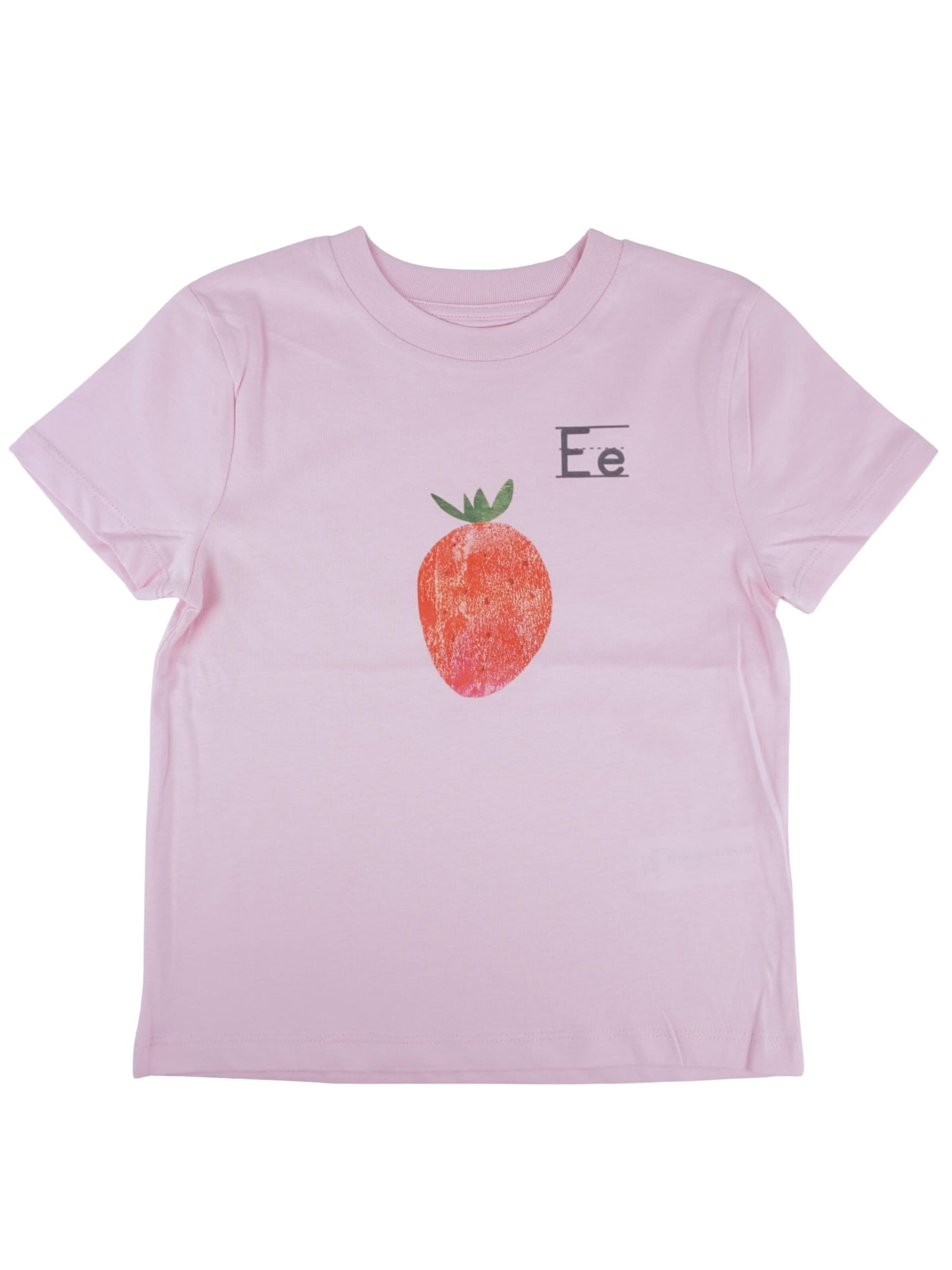 MelaDi Shirt 'Erdbeere'‌‌‌‌ in Pink: Vorderseite