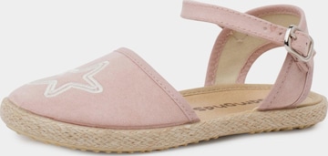 Sandales Pisamonas en rose : devant