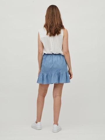 VILA Skirt 'Acelia' in Blue