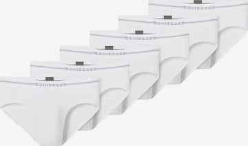 SCHIESSER Slip 'Cotton Flex' in Weiß: Vorderseite