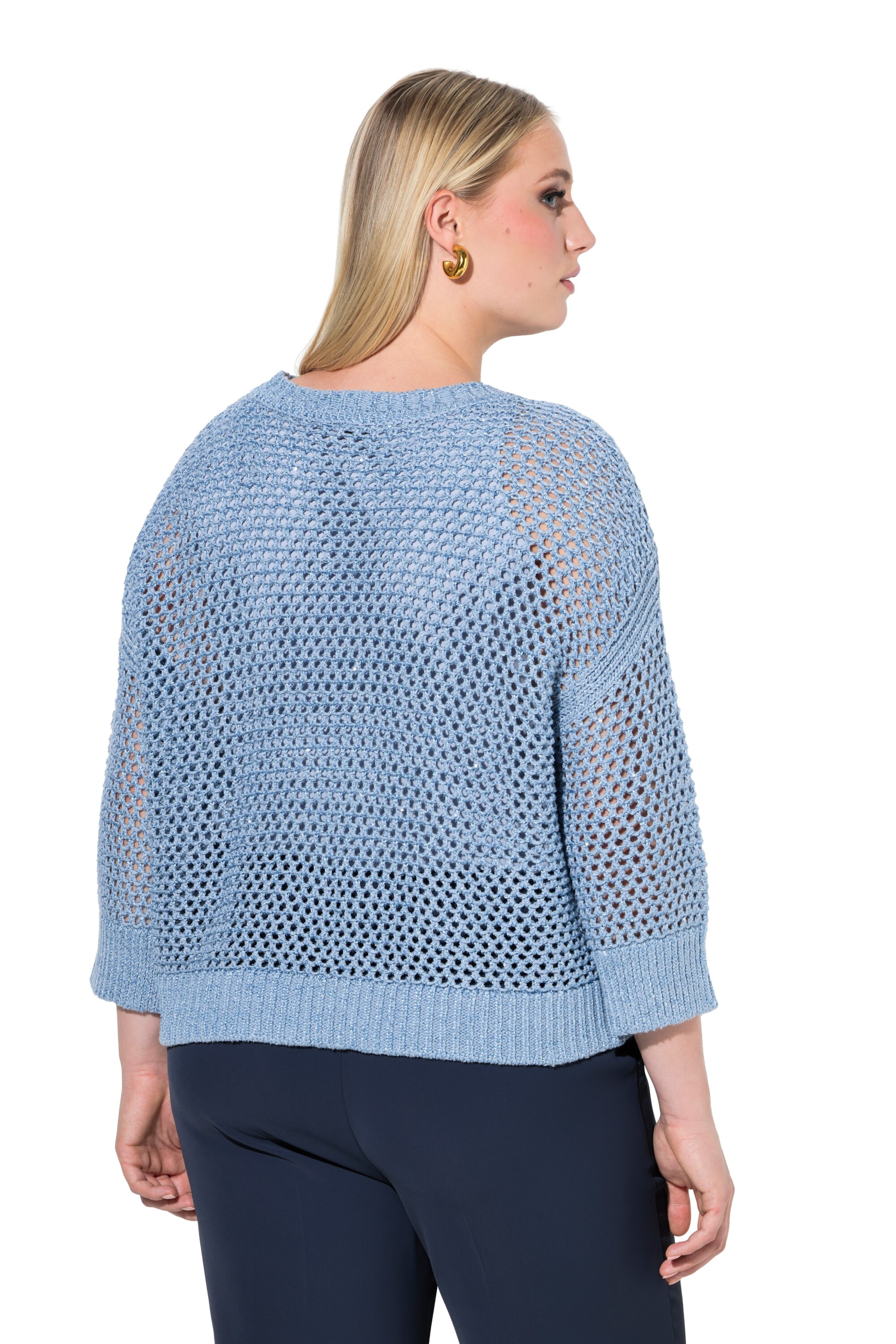 Ulla Popken Pullover in Blau