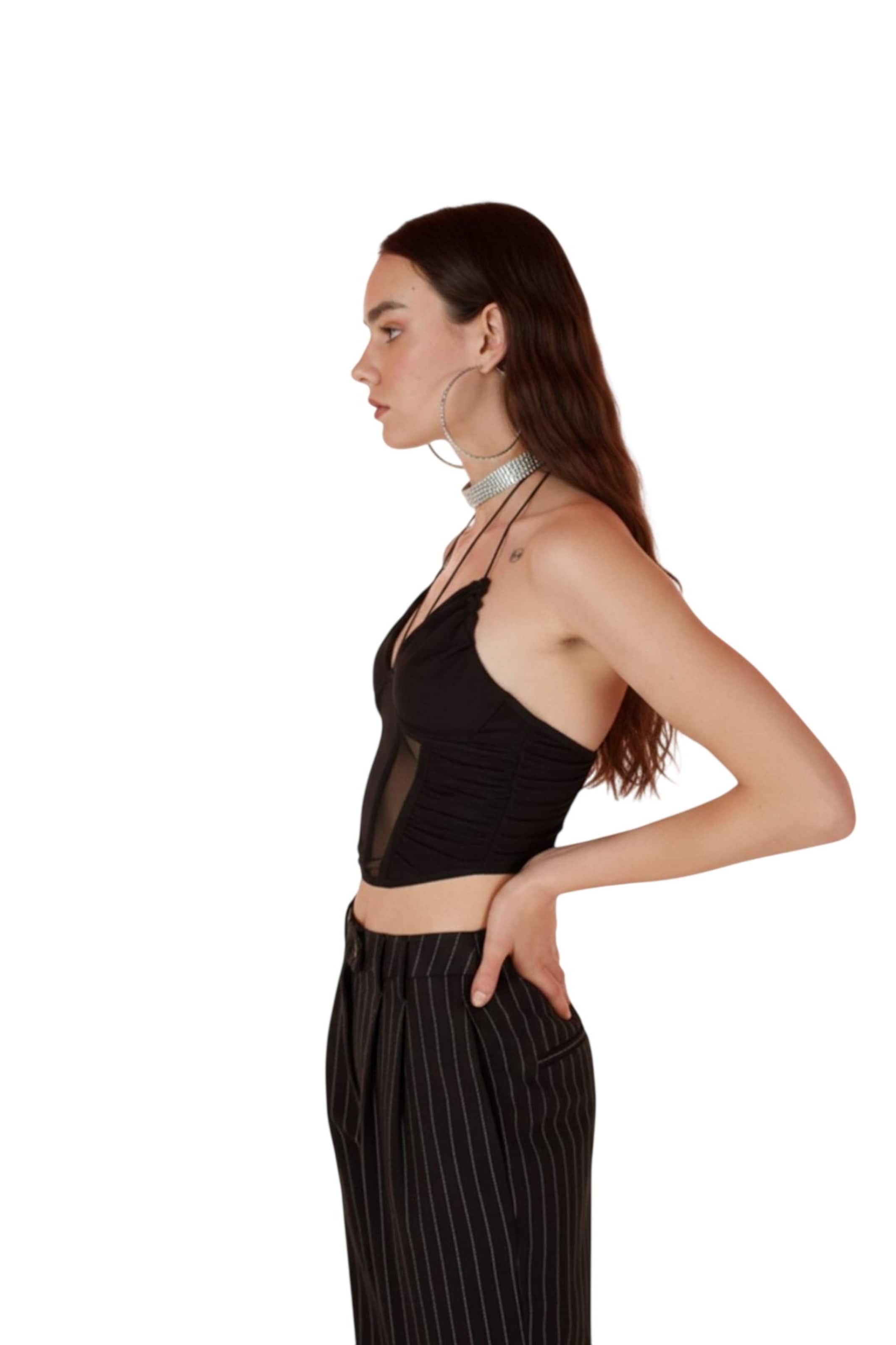 HOLLY LOLLY Top in Schwarz
